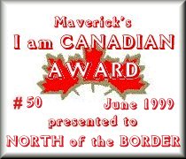 I AM CANADIAN Award